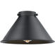 Franklin Restoration Briarcliff LED 10 inch Matte Black Mini Pendant Ceiling Light, Franklin Restoration
